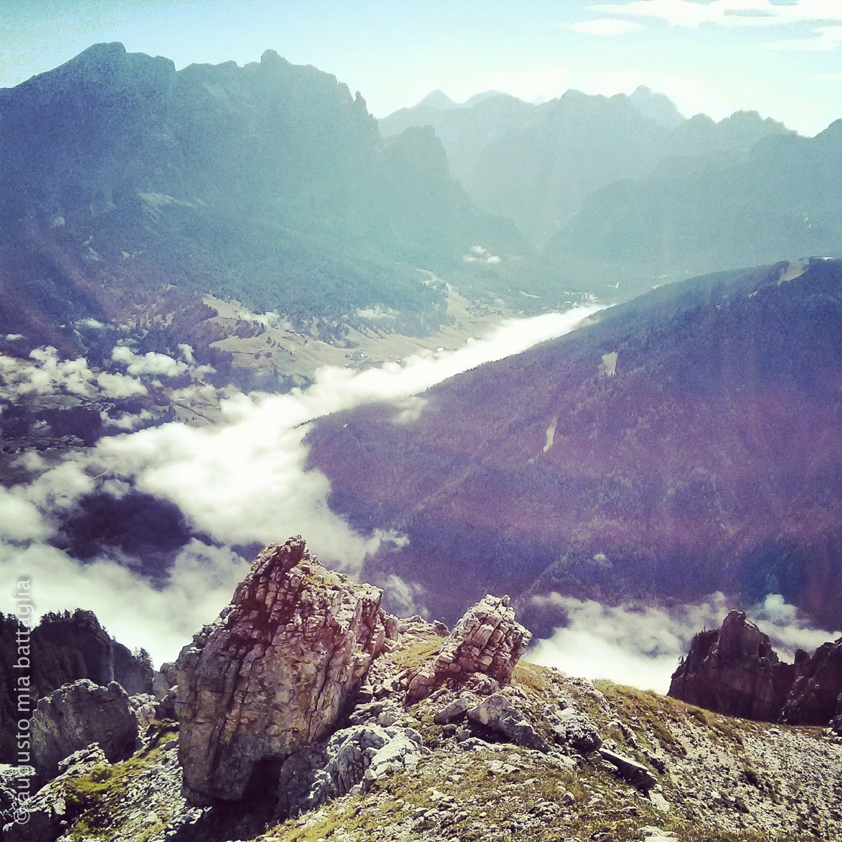 Verso la Val Gardena sul sentiero #5