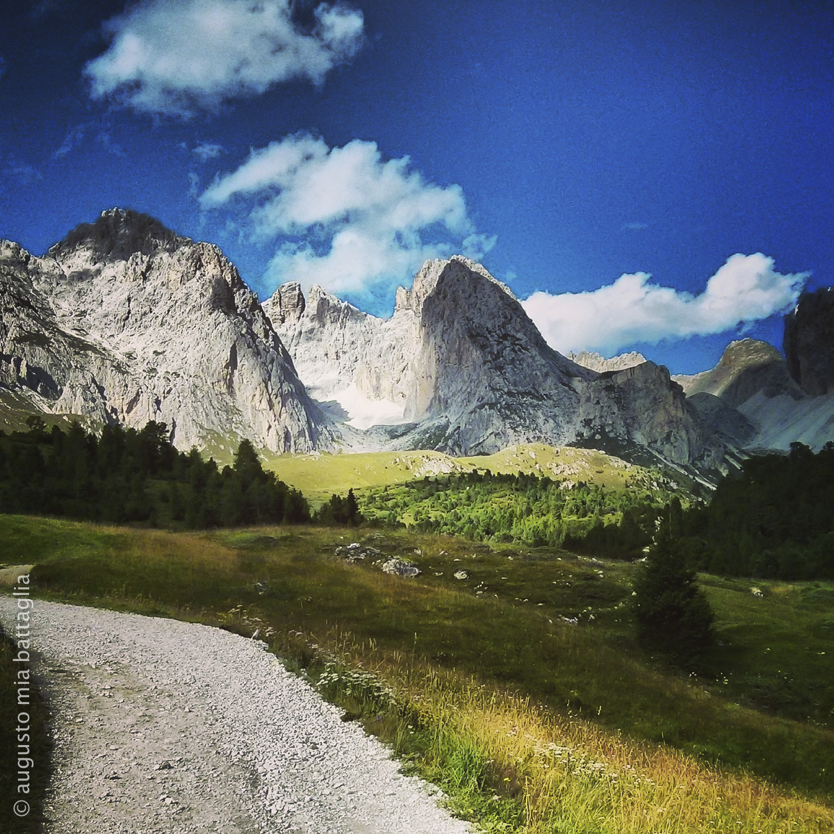 Vista dal rifugio Firenze